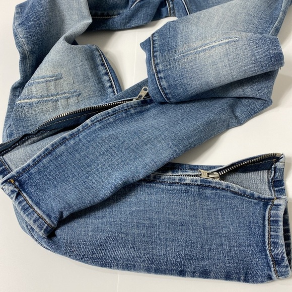 Mnml Blue Denim Skinny Jeans size 31 - Picture 10 of 11